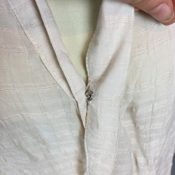 •Forever 21• Blush Collared Top Size M _2 - Picture 4 of 5